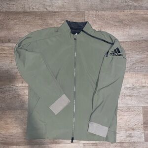 Adidas Green and Black Jacket Size Large.